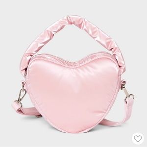 Never Used Wild Fable Puff Heart Crossbody Bag